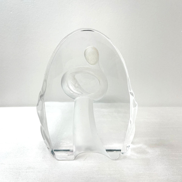 NWT VTG Enesco Kim Lawrence Circle of Love Miracles glass sculpture - Picture 2 of 7